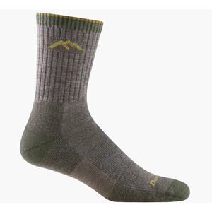 Darn Tough Men's Medium Taupe Midweight Hiking Micro Crew Socks J20-29